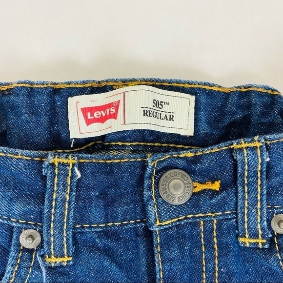Levi’s 505 Regular Denim Shorts Size 5 - Picture 3 of 6